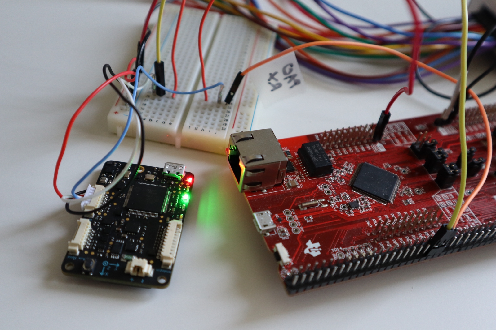 MSP432 and x-io IMU testing.